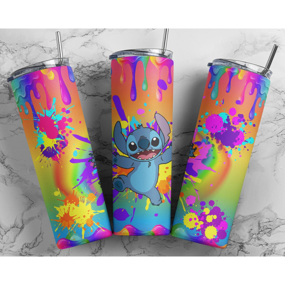 Stitch In Cuteness Tumbler, Stitch Tumbler, Stitch 20oz Skinny Tumbler, Stitch 30oz Skinny Tumbler.png