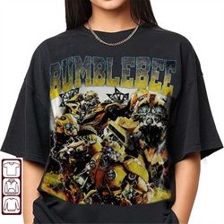 bumblebee 90s vintage shirt, bumblebee shirt, bumblebee tee, bumblebee merch, transformers rise of the beasts