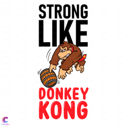 strong like donkey kong svg, trending svg, strong like svg, donkey kong svg, kon