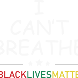 black lives matter svg - fist i can't breathe remember george floyd