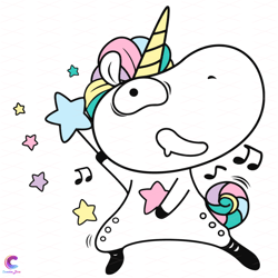unicorn star svg, trending svg, unicorn svg, star svg, music svg, funny unicorn