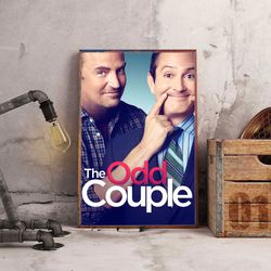 movie poster, film poster, the odd couple poster, wall art, wall decor, prints, home decor, unexpected roommate