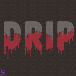 drip red flint retro svg, trending svg, drip svg, red flint svg, red red flint s