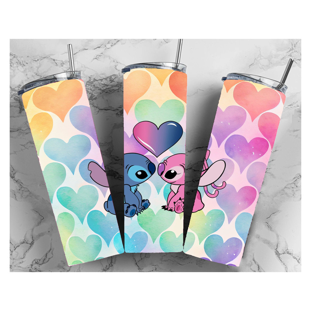 Stitched Melody Tumbler, Stitch Tumbler, Stitch 20oz Skinny Tumbler, Stitch 30oz Skinny Tumbler.png