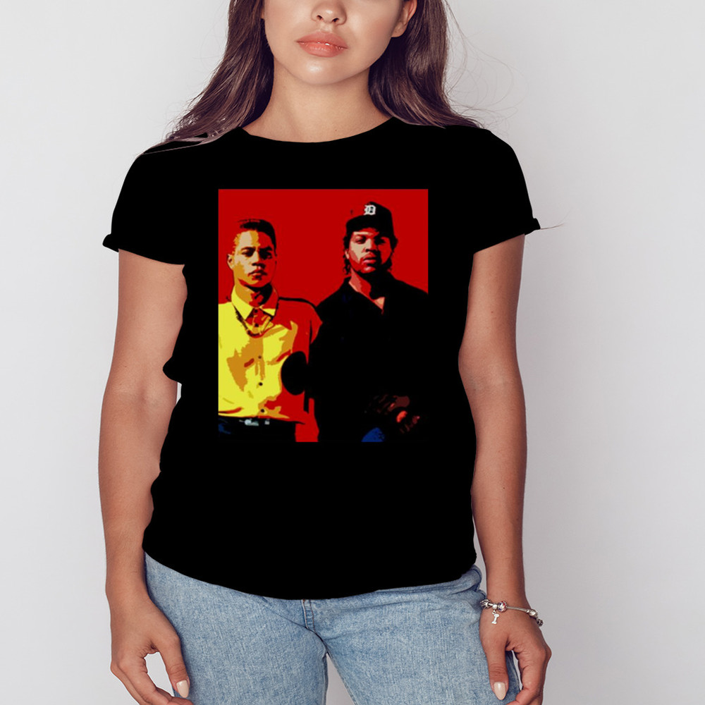 Red Graphic Boyz N The Hood Shirt, Unisex Clothing, Shirt For Men Women, Graphic Design, Unisex Shirt