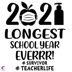 2021 longest school year ever svg, trending svg, corona viruss svg, face mask sv