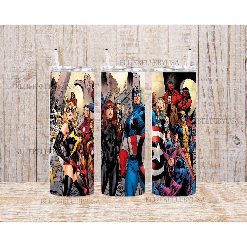 America Heroes Tumbler,America Heroes Skinny Tumbler,Superhero Chronicles Legendary Protector Tumbler.png