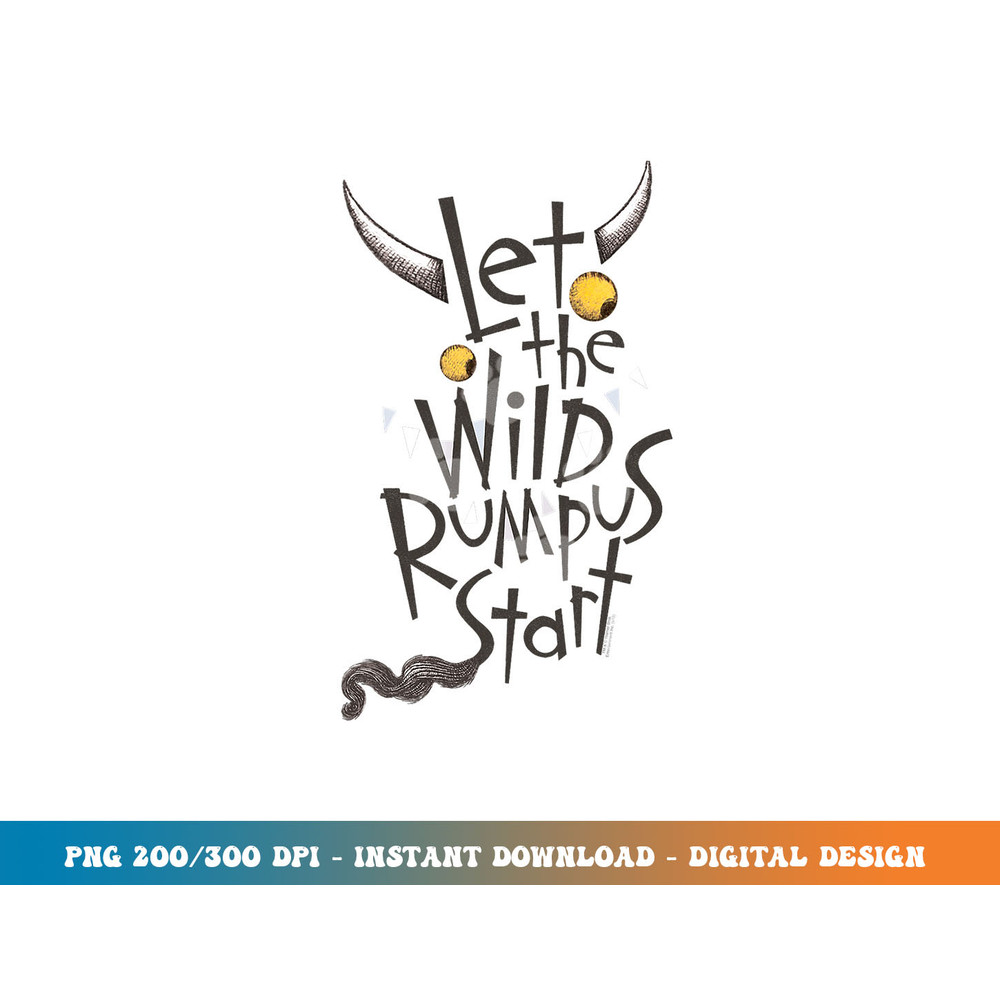 Where the Wild Things Are Wild Rumpus png, sublimation.jpg