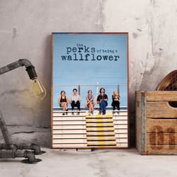 movie poster, film poster, the perks of being a wallflower poster, wall art, wall decor, prints, home decor, unlocking