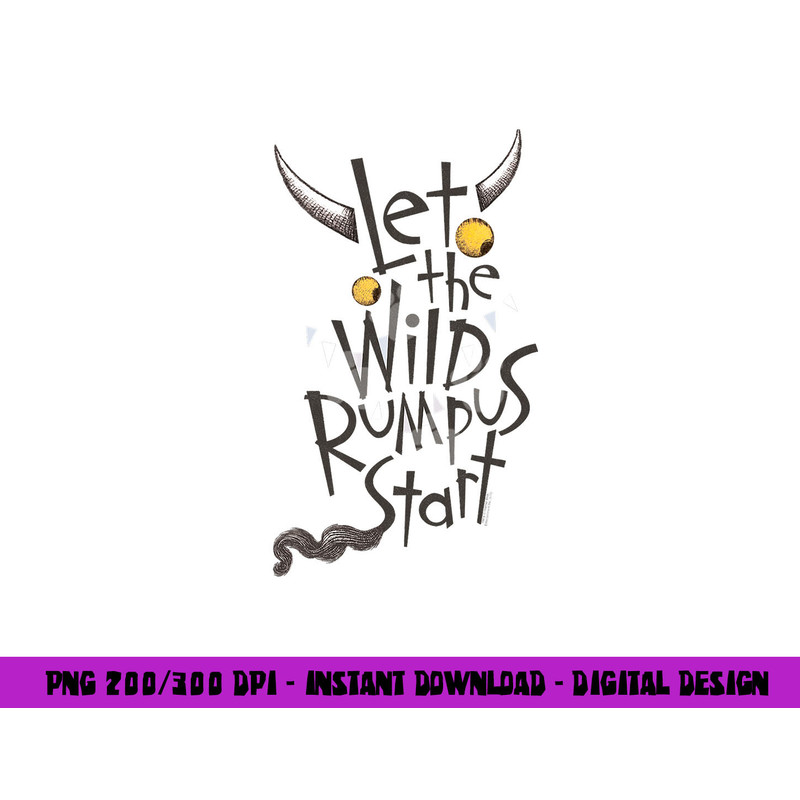 Where the Wild Things Are Wild Rumpus  png, sublimation .jpg