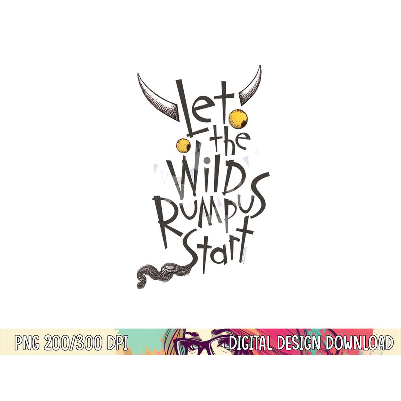 Where the Wild Things Are Wild Rumpus png, sublimation .jpg