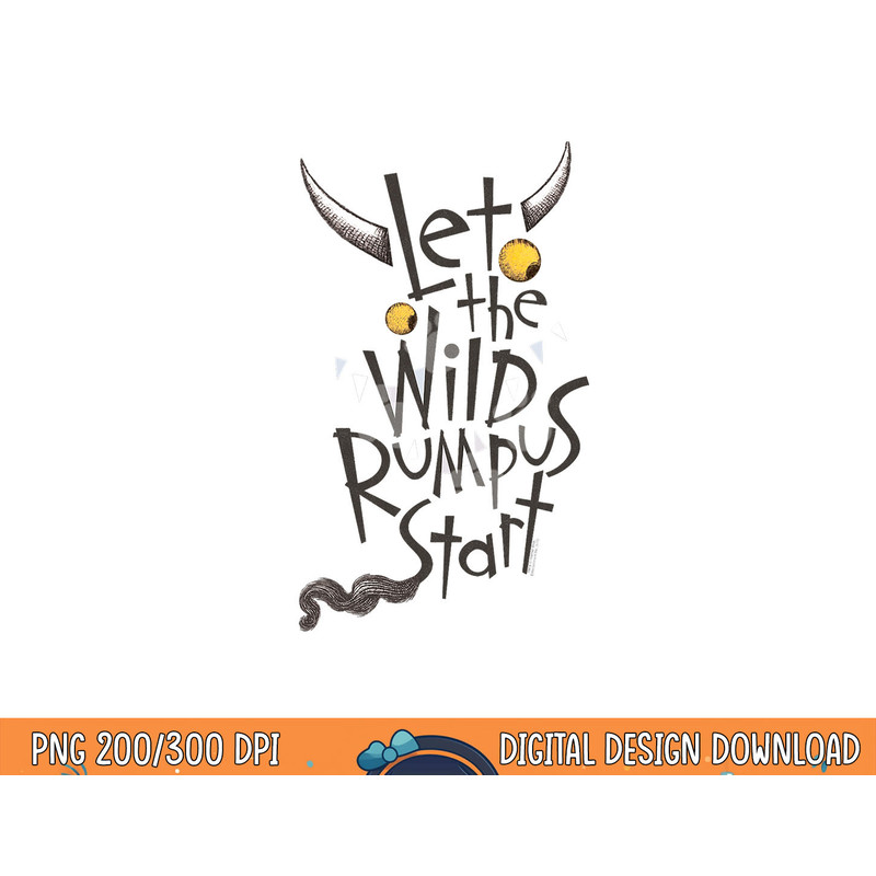 Where the Wild Things Are Wild Rumpus  png, sublimation .jpg