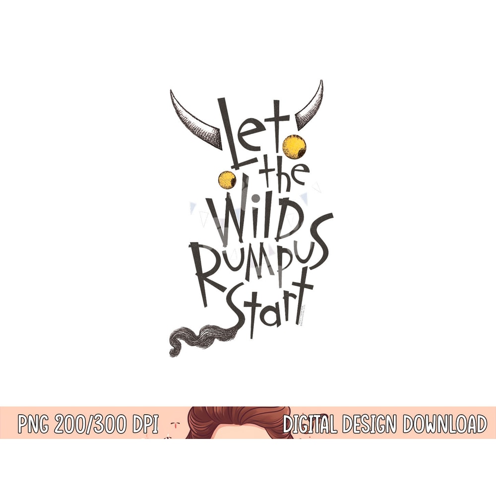 Where the Wild Things Are Wild Rumpus png, sublimation .jpg