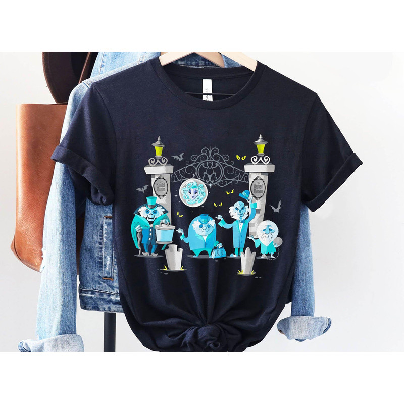 Beware Of Hitchhiking Ghosts The Haunted Mansion Shirt  Foolish Mortal Disney T-shirt  Walt Disney World  Disneyland Trip Outfits - 1.jpg