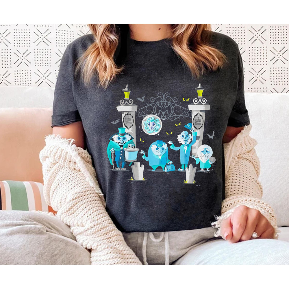 Beware Of Hitchhiking Ghosts The Haunted Mansion Shirt  Foolish Mortal Disney T-shirt  Walt Disney World  Disneyland Trip Outfits - 2.jpg
