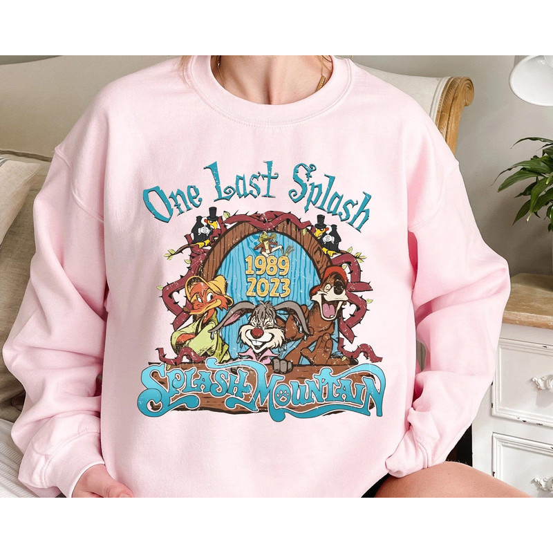 Br'Er Rabbit Fox Bear Splash Mountain One Last Splash 1989 2023 Shirt Funny Disney T-shirt Magic Kingdom Park Disneyland Trip Outfits - 3.jpg