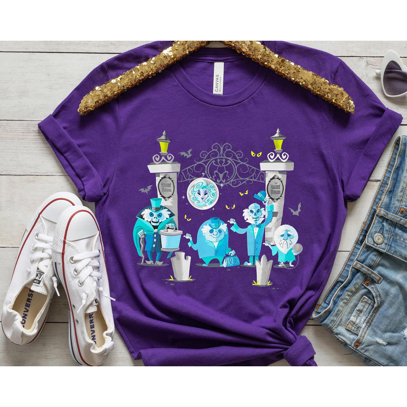 Beware Of Hitchhiking Ghosts The Haunted Mansion Shirt  Foolish Mortal Disney T-shirt  Walt Disney World  Disneyland Trip Outfits - 4.jpg