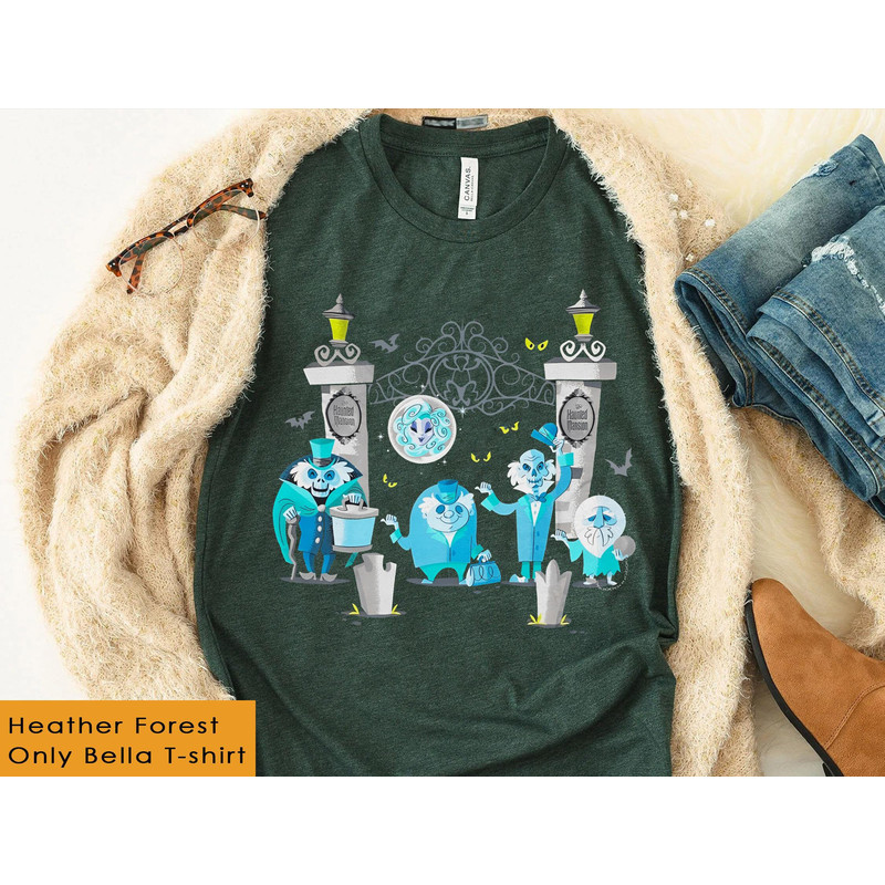 Beware Of Hitchhiking Ghosts The Haunted Mansion Shirt  Foolish Mortal Disney T-shirt  Walt Disney World  Disneyland Trip Outfits - 5.jpg