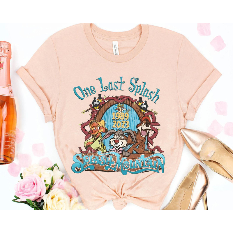 Br'Er Rabbit Fox Bear Splash Mountain One Last Splash 1989 2023 Shirt Funny Disney T-shirt Magic Kingdom Park Disneyland Trip Outfits - 5.jpg