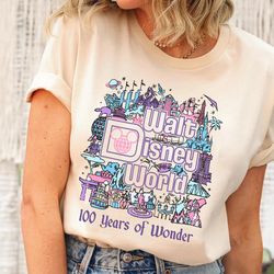 disney 100 years of wonder walt disney world shirt,  disneyland 100th anniversary pla