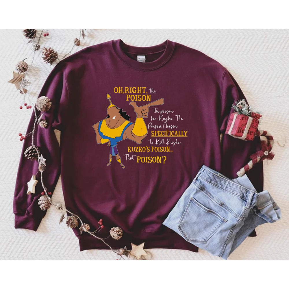 Emperor's New Groove Kronk Kuzco Poison Shirt Disney Characters Tee Walt Disney World Disneyland Trip Outfits Magic Kingdom - 2.jpg