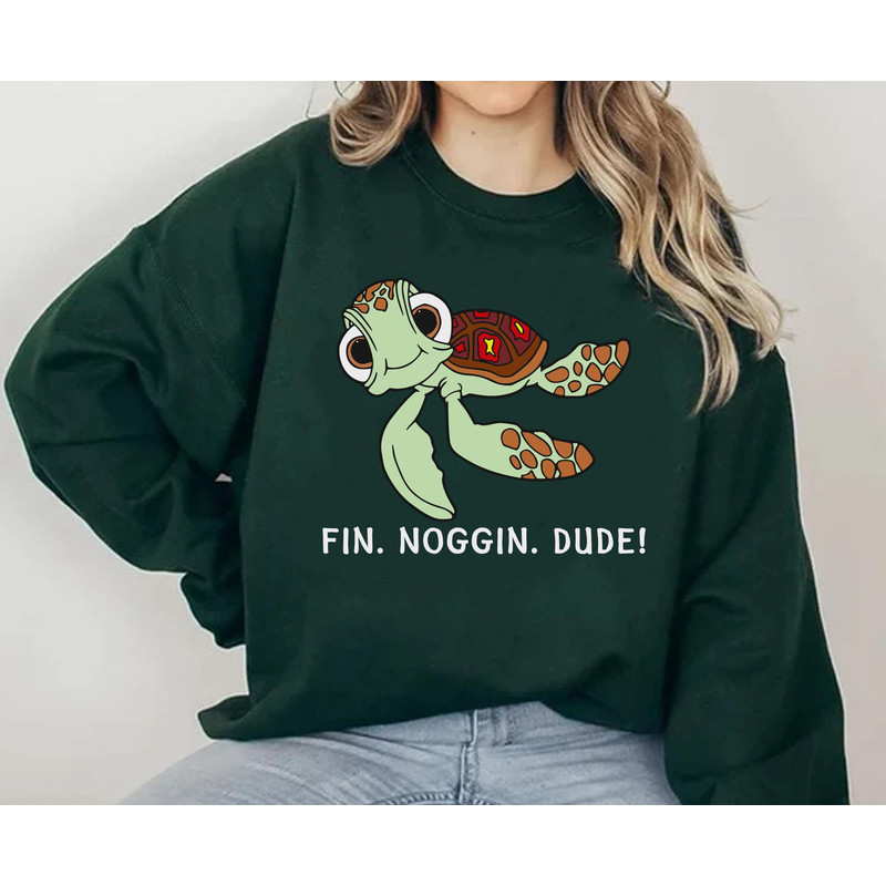 Finding Nemo Squirt Sea Turtle Fin Noggin Dude Shirt Disney Birthday Gift Disneyland Disney World Family Vacation Funny Disney Tee - 3.jpg