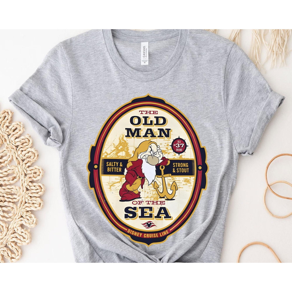 Grumpy Dwarf The Old Man Of The Sea Shirt  Cruise Line 25th Silver Anniversary At Sea T-shirt  Disney Cruise Summer Trip  Family Matching - 4.jpg