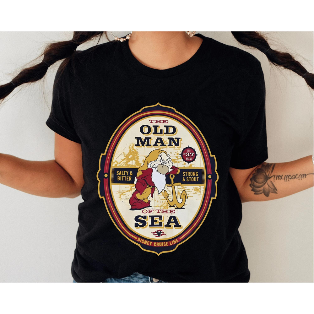Grumpy Dwarf The Old Man Of The Sea Shirt  Cruise Line 25th Silver Anniversary At Sea T-shirt  Disney Cruise Summer Trip  Family Matching - 5.jpg