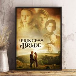 movie poster, film poster, the princess bride poster, wall art, wall decor, prints, home decor, magical quest for love