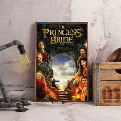 movie poster, film poster, the princess bride poster, wall art, wall decor, prints, home decor, unforgettable fairy tale