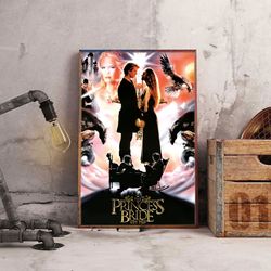 movie poster, film poster, the princess bride poster, wall art, wall decor, prints, home decor, enduring romantic