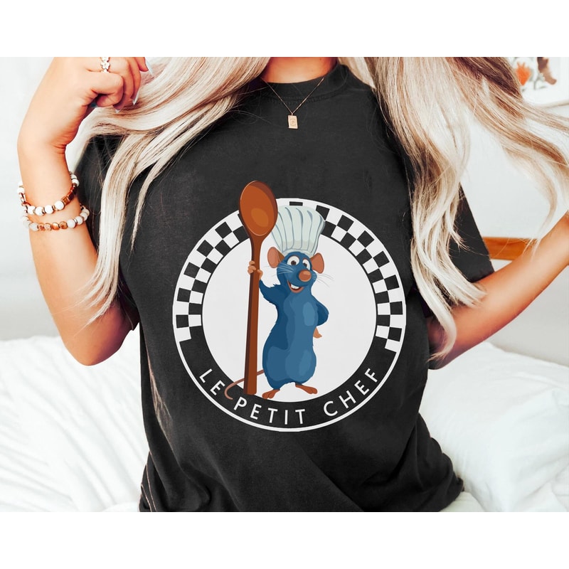 Remy Mouse Le Petit Chef Shirt Ratatouille Tee Little Mouse Chef Walt Disney World T-shirt Disneyland Family Trip Magic Kingdom - 3.jpg