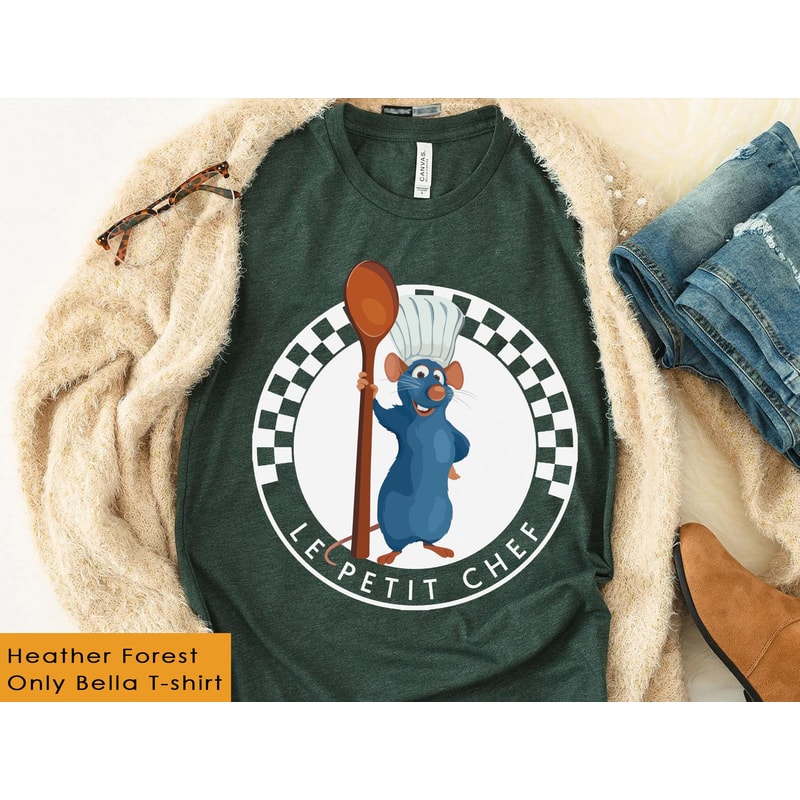 Remy Mouse Le Petit Chef Shirt Ratatouille Tee Little Mouse Chef Walt Disney World T-shirt Disneyland Family Trip Magic Kingdom - 5.jpg