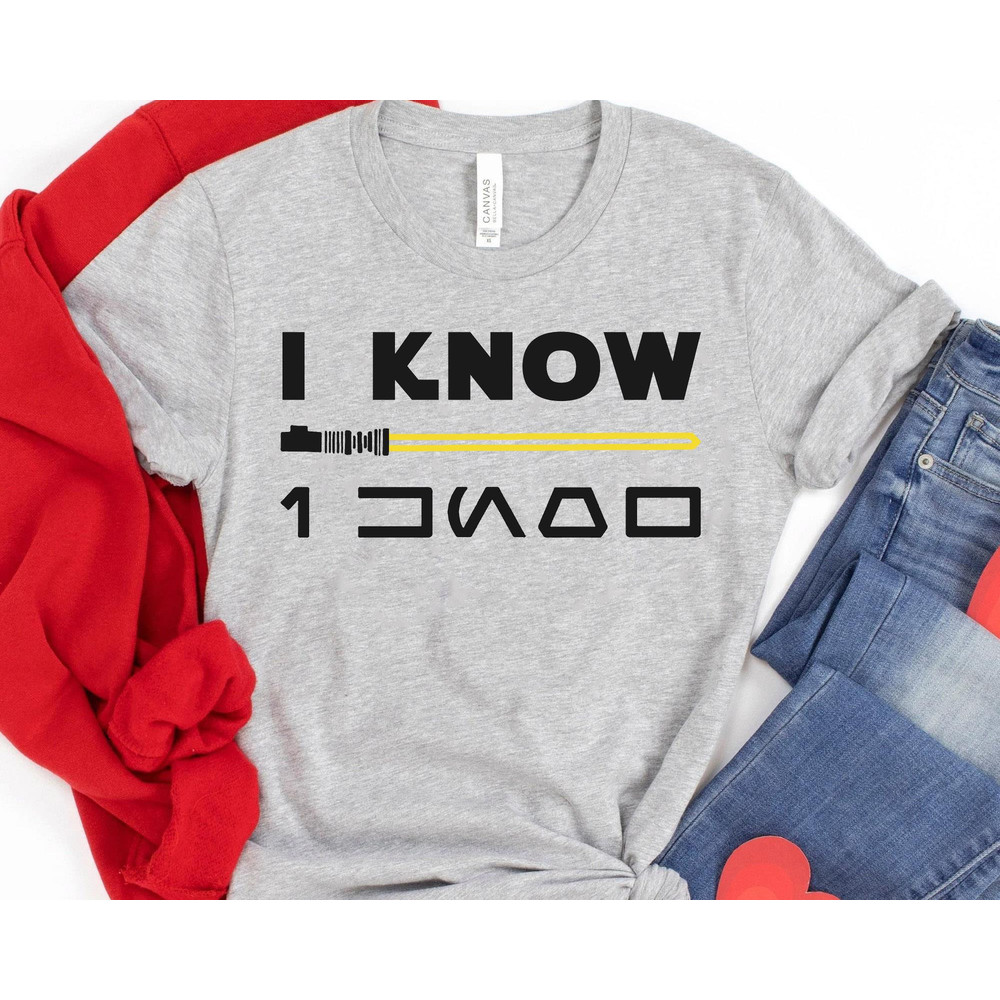 Princess Leia and Han Solo I Love You I Know Shirt Star Wars Couple Matching T-shirt Galaxy's Edge Walt Disney World Disneyland Trip - 5.jpg