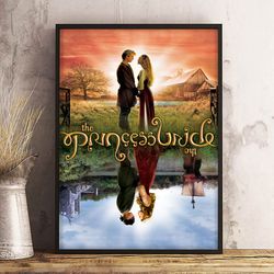 movie poster, film poster, the princess bride poster, wall art, wall decor, prints, home decor, legendary tale of love