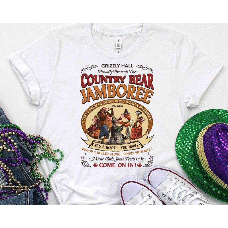 Retro Country Bear Jamboree Sweatshirt  Grizzly Hall Country Bear Jamboree  Walt Disney World T-shirt  Disneyland Park  Magic Kingdom - 5.jpg