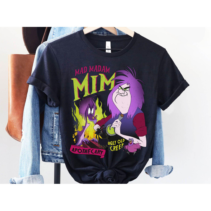 Retro Mad Madam Mim T-shirt  Disney The Sword In The Stone Villains Shirt  Disney Birthday Gift Ideas  Disneyland Family Vacation - 3.jpg