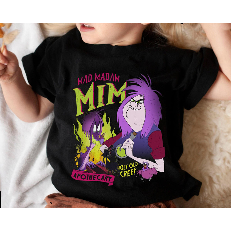 Retro Mad Madam Mim T-shirt  Disney The Sword In The Stone Villains Shirt  Disney Birthday Gift Ideas  Disneyland Family Vacation - 4.jpg