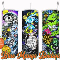 nightmare 20 oz tumbler, nightmare 20 oz skinny tumbler