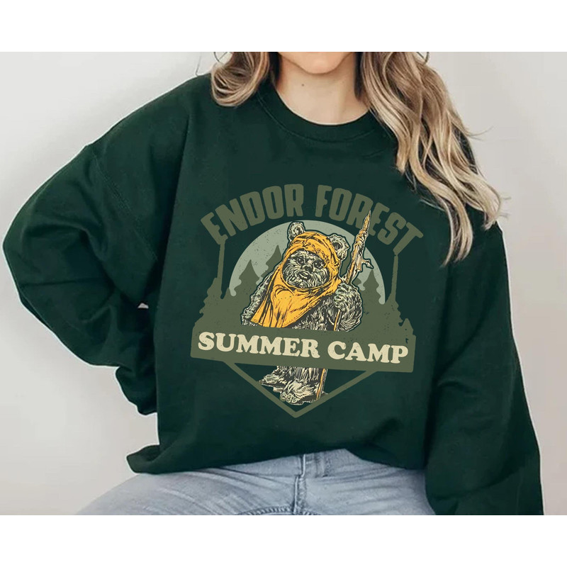 Star Wars Ewok Endor Forest Summer Camp Shirt Star Wars Celebration  May the 4th Be With You  Galaxy's Edge  Star Wars Birthday T-shirt - 4.jpg