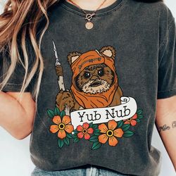 star wars wicket ewok endor yub nub tattoo art shirt  star wars celebration, may the