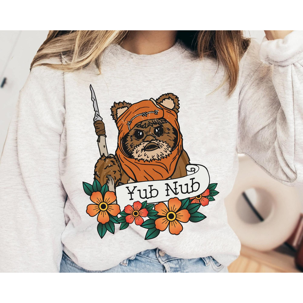Star Wars Wicket Ewok Endor Yub Nub Tattoo Art Shirt Star Wars Celebration  May the 4th Be With You  Galaxy's Edge  Star Wars Birthday - 3.jpg