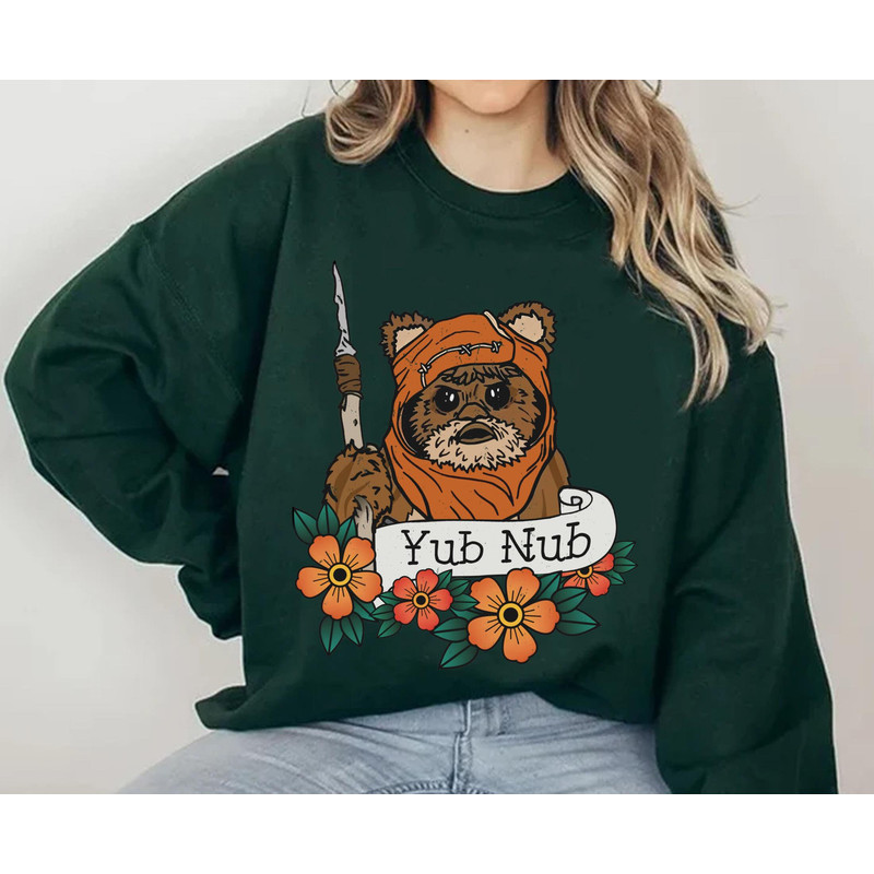 Star Wars Wicket Ewok Endor Yub Nub Tattoo Art Shirt Star Wars Celebration  May the 4th Be With You  Galaxy's Edge  Star Wars Birthday - 4.jpg