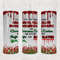 Slayin or Sleighin the wonder of Christmas  20 oz Skinny Tumbler Wrap  Digital Download  Sublimation image  png file-4.jpg
