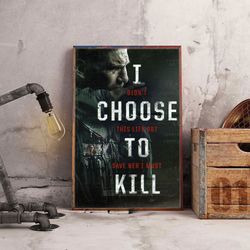 movie poster, film poster, the punisher poster, wall art, wall decor, prints, home decor, lethal force unleashed