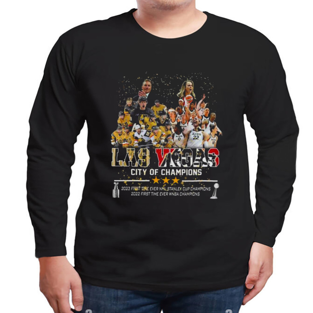 Las Vegas City Of Champions NHL Stanley Cup And WNBA Champions Shirt, Shirt For Men Women, Graphic Design, Unisex Shirt