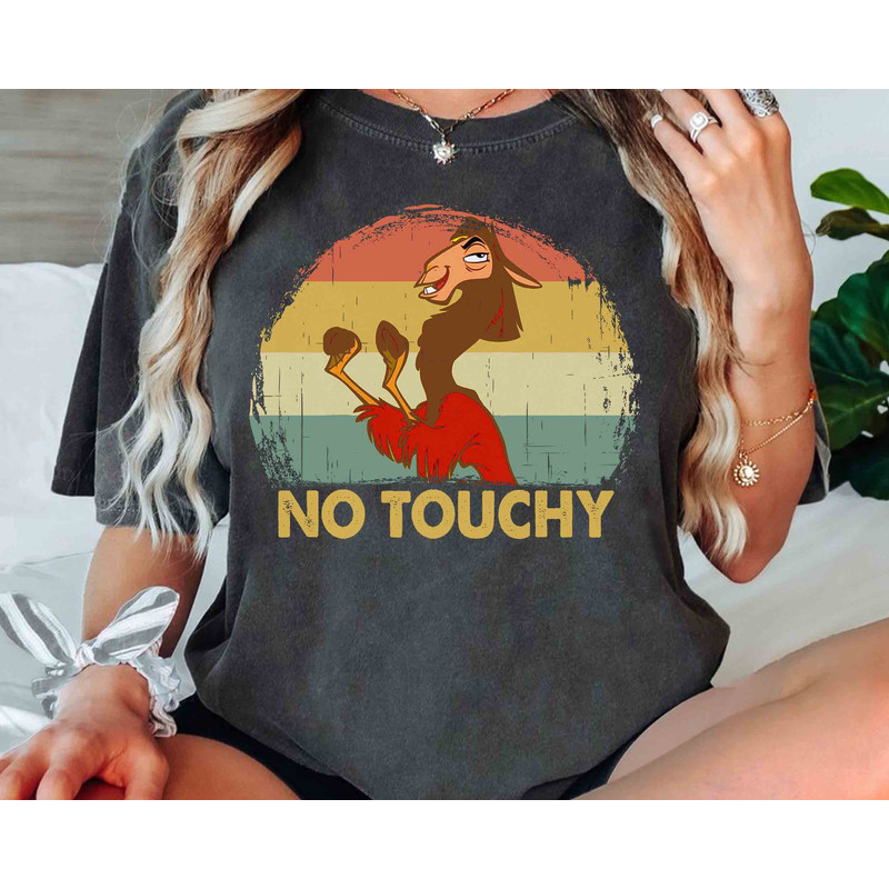 Disney Retro Emperor's New Groove Kuzco Llama No Touchy T-shirt, Disneyland Trip, Unisex T-shirt Family Birthday Gift Adult Kid Toddler Tee - 1.jpg