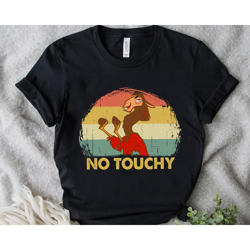 Disney Retro Emperor's New Groove Kuzco Llama No Touchy T-shirt, Disneyland Trip, Unisex T-shirt Family Birthday Gift Adult Kid Toddler Tee - 2.jpg