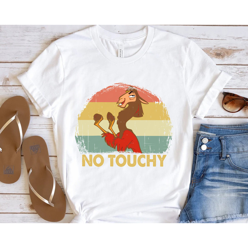 Disney Retro Emperor's New Groove Kuzco Llama No Touchy T-shirt, Disneyland Trip, Unisex T-shirt Family Birthday Gift Adult Kid Toddler Tee - 3.jpg