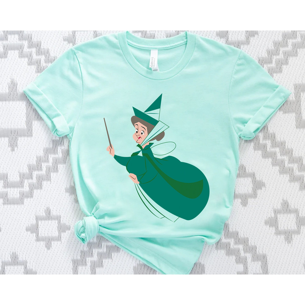 Disney Sleeping Beauty Good Fairies Flora Fauna Merryweather Shirt, Magic Kingdom Unisex T-shirt Family Birthday Gift Adult Kids Toddler Tee - 3.jpg